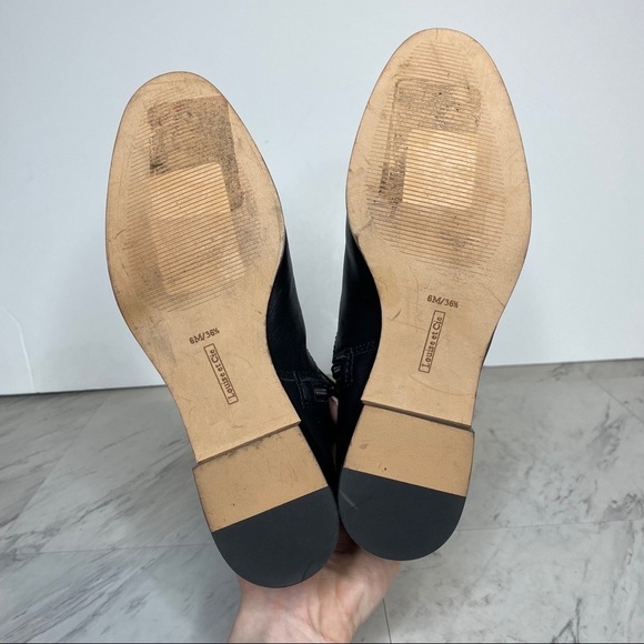 Louise et Cie Verdi Leather Black Stretch Boot 6M - Picture 14 of 15